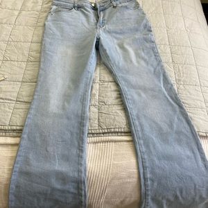 SHEIN petite flare jean size L
